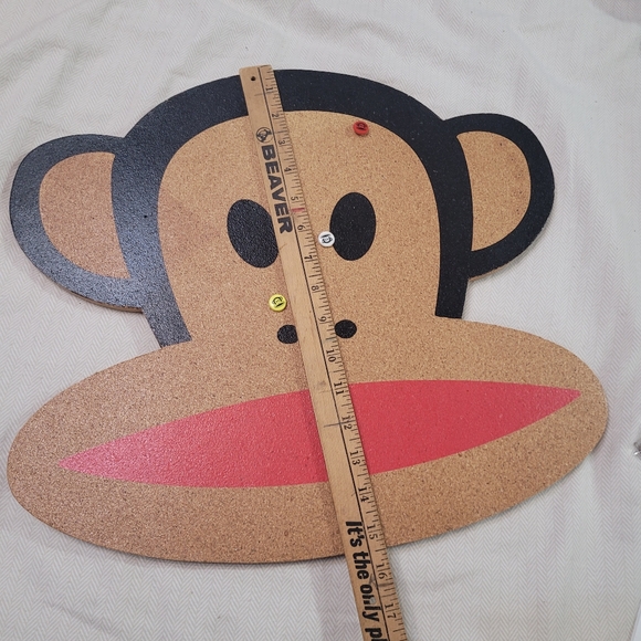Paul Frank bulletin board with tacks ** SEE NOTE - Picture 3 of 10